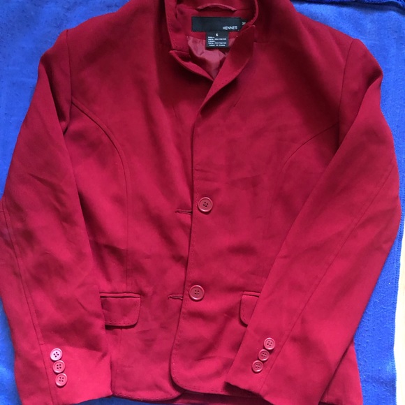 Red blazer - Picture 2 of 3